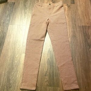 Garage plaid pants. Perfect condition great for dinner or an interview!!!